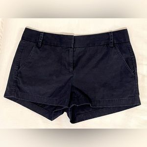 J. Crew Chino Shorts in Navy size 6